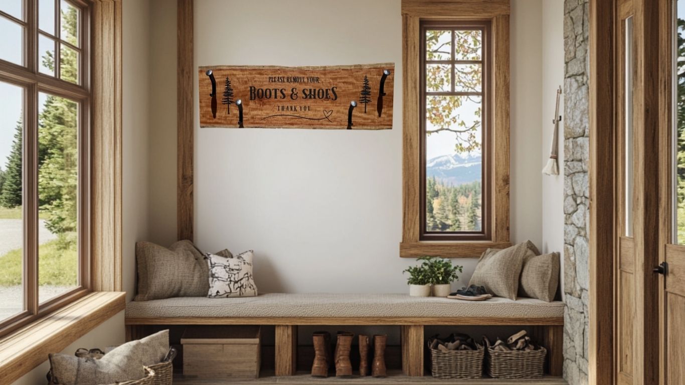 Coat Racks - Rustic Incline