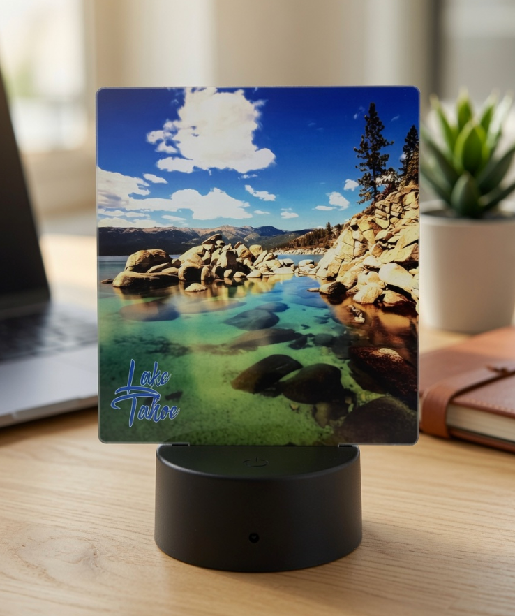 Lake Tahoe Scenes LED Light — Fine Art Photography by Derrick Ament