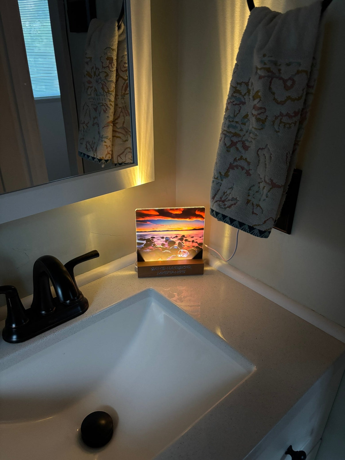 Lake Tahoe Scenes LED Light — Fine Art Photography by Derrick Ament - Lake Tahoe Gifts