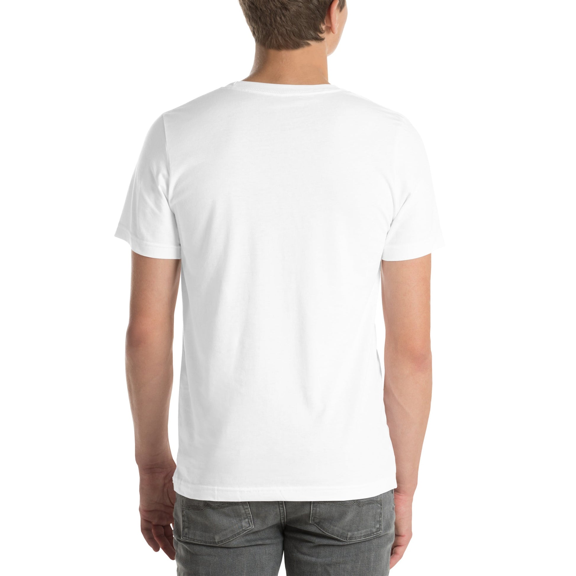 Lake Tahoe T Shirt Words in Teal - Rustic Incline