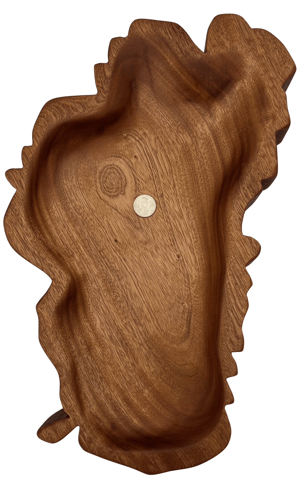 Lake Tahoe Bowl in Sapele Wood - Lake Tahoe Gifts
