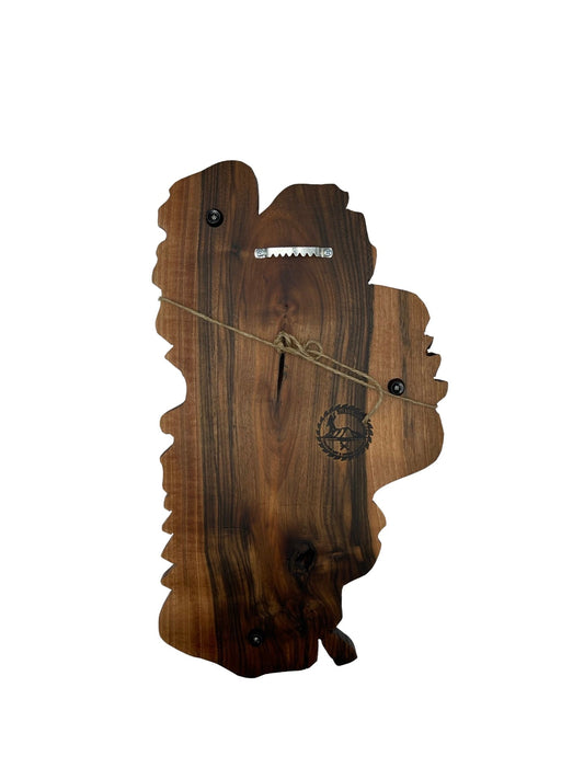 Lake Tahoe Shaped Charcuterie Board + Wall Art Made With English Walnut - Lake Tahoe Gifts